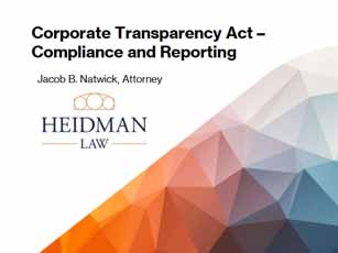 ILA - Corp transparency act