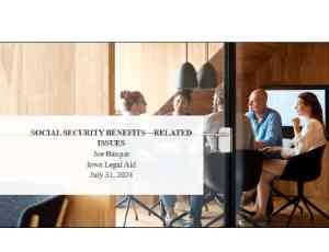 ILA - Social security benefits-related issues