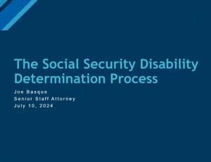 ila - social security disabilit determination process